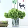 Decoratieve bloemen Kunstmatige sierplant Groene hortensia Zoete Alyssum Valse Bonsai Thuiskantoor Versieren