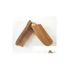 Hair Brushes Professional Beard Comb Greenred Sandalwood Folding Grooming Tools Men Women Wooden Brushes1983252 Drop Delivery Products Otaot