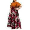 Ethnic Clothing Fashion Plus Size Party Dress African Dresses For Women Bazin Riche Style Clothes Graceful Lady Print Wax