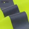 Men's Vests Fluorescent High Visibility Shirts Reflective Safety T-Shirt Short Sleeves Hi Vis Blouse Tops Quick Dry Construction Work Suits