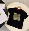 T-shirts pour enfants Top Tee Garçon Fille T-shirts Vêtements Adolescent Bébé Manches Courtes Coeur Lettre T-shirts Confortable Décontracté Mignon Filles Hauts Mode Garçons T-shirts