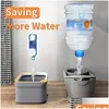 Mops 360 ° Rotating Square Mop And Bucket Set With Dirty Clean Water System Spin Head Mtifunctional Tool 230720 Drop Delivery Dh8Vv