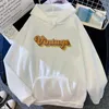 Damen Hoodies Vintage Frauen Ästhetische Streetwear 90er Jahre Pullover Weibliche Kawaii Kapuze