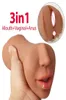 Sex toy masseur Nouveau Oral Mâle Masturbateur Doux Bâton Jouets Pour Hommes Gorge Profonde Artificielle Fellation Réaliste En Caoutchouc Vagin Réel Pus4012381