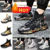 2024 Män vandringsskor Fashion Outdoor Trail Classic Trekking Mountain Sneakers Mesh Leather Breattable Climbing Athletic Mens Trainers Sport Storlek 35-46