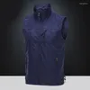 Men's Vests Outdoor Multi Pack Work Clothes Customized Stock Casual Waterproof Vest