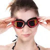 Goggles Professionele Volwassen AntiFog UV-bescherming Lens Heren Dames Gepolariseerde Zwembril Waterdicht Verstelbare Siliconen Zwembril 230411