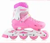 Çocuklar Sline Roller Skates Diz Dirsek Padleri ile Tam Set Kask Koruyucu Dişleri Erkek Kızlar İçin Yeni Başlayan Spor Kabarcıları 4 Tekerlekler Patenler 240227