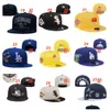 Casquettes de balle Snapbacks de qualité supérieure Chapeaux ajustés Broderie Football Baskball Visières Coton Lettre Mesh Flex Bonnets Chapeau Plat Hip Hop Spo