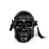 Модельерская сумка-пакет с черепом, оригинальная женская сумка, забавная голова скелета, черная сумочка, одиночная 240228