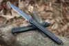 Высочайшее качество M7720 Складной нож Flipper 3Cr13Mov Черный оксид лезвия Ручка из нержавеющей стали Открытый Кемпинг Туризм Рыбалка EDC Карманные ножи