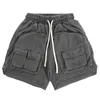 Designer Shorts mens womens Pocket Short Pants Vintage Grey Summer Beach clothing US Size 24SS