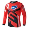 2024 T-shirt da uomo Fox Selling Speed Reducing Suit Dry Mountain Cycling Estate Off-road Moto da corsa a maniche lunghe