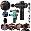 Masseur complet du corps FL Body Masr 6pcs Mas Head Fascia Gun Plug Fitness Soins de santé Relaxation musculaire Outil scientifique Drop Delivery Heal Dhqnc