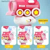 Novelty Games Baby Bath Toys Children So Water Gun Summer Kids Toys Bubbles Gun With Music and Light Bubble Machine No Spill Wedding Party Games Boy 3 Year Q240307