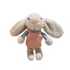 2024 Plush Bunny School Bag Pendant Stall Doll Doll Wholesale Year of the Rabbit Doll Car Keychain Plush Toy