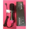 Hårborstar Ett steg Hårtorkvolumizer 3 i 1 Brush Blow Styler för roterande rätning Curling Negative Ion Ceramic Drop Deliv DHB5C