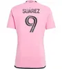 New Messis 2024 2025 Inters Miamis CF Soccer Jerseys Suarez Matuidi Higuain Trapp Pellegrini Martinez MLS 24 25フットボールメンキッズプレイヤーファンバージョンシャツ