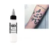 Tintas de tatuaje Tinta de tatuaje blanca 250 ml DIY Maquillaje permanente Micro pigmento para pintura de arte corporal Cosméticos Entrega de gota Salud Belleza Tatt Dhc9Y