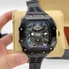 Mill Mekanik Hareket Lüks Watchl Wrist Saatler RM11-03 Lüks Mens Mekanik Özel Otomatik Mineral Cam İsviçre Hareket Tasarımcısı Yüksek kaliteli