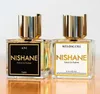 2024 Nishane parfym 100 ml Wulongcha ani Hacivat Ege Fan Your Flames Fragrance Man Women Extrait de Parfum långvarig luktmärke Neutral Köln spray