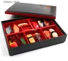 Bento Boxes Bento Box Japanese Lunch Boxes Rice Sushi Catering Food Storage Container Compartments Portable Bento Box bento food container L240307