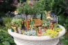 6pcs/lot Fairy Garden Accessories Outdoor Indoor, 6pcs Miniature Fairies Figurines for Pot Plants and Mini Garden Lawn Decorations