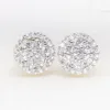 1ctw Real Diamonds Lab Grown Diamond Stud Earrings in White 14k Piercing Jewelry for Women Girls