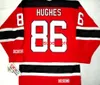 economico personalizzato VINTAGEJACK HUGHES NJ DEVILS ROSSO CCM HOCKEY JERSEY Stitch aggiungi qualsiasi numero nome MEN KID HOCKEY JERSEY XS5XL9494937