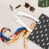 Shopping Bags Dachshund Wiener Dog Shoulder Women Reusable Bag Trendy Pets Large Capacity Canvas Tote Kawaii