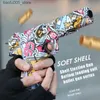 Sand Play Water Fun Glock M1911 Graffiti Toys Gun Shell Ejection Airsoft Pistol Soft Bullet for Boys Girls Outdoor Sports CS Shooting Gun Q240307