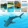 Smart RC Shark Whale Spray Water Toy Remote Controlled Boat Ship Submarine Robots Fish Electrics For Kids Boys Baby Children 240304