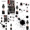 Tattoo Inks Yasnow 30/60/120/230 Ml Black Tattoo Ink Pigment Body Art Kits Professional Beauty Paints Makeup Supplies Drop Delivery He Dhbaz