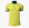 Brasils Vini Jr. Soccer Jersey 2024 Casemiro Neymar Jr G.Jesussets Jersey Paqueta T.Silva Richarlison 22 Brasil Men Women Kids Kit Football Shirt