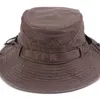 Xdanqinx Mens Hat Summer Mesh通気性レトロ100％コットンバケットハットGorras Panama Caps for Men Fishing Hats Dads Beach Hat 240220