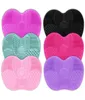 1pcs Silicone Makeup Brush Cleaner Pad Make Up Washing Brush Gel Cleaning Mat Hand Tool Foundation Makeup Brush Scrubber Board1368659