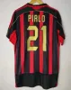 Baresi BAGGIO 90 91 Chemises rétro MAILLOT DE FOOTBALL 95 96 97 Gullit 01 02 03 12 Maldini Van Basten football KAKA 06 07 Inzaghi PIRLO Ibrahimovic SHEVCHENKO chemise vintage