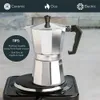 Włoski typ kawy aluminium Mocha Espresso Percolator Potwórca kawy Moka Pot Espresso Smak Espresso Machine 240307