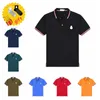 Heren designer poloshirts zomer Luxe merk polo's Casual Comfortabel ademend Mans T-shirt Borduren fineer Mode Tee Zakenman Hoge kwaliteit kleding