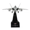 1/100: e die-cast American F-22 Fighter Raptor Plane Aircraft Model Keepsake Raptor Aircraft Diecast Model w/ Stand Kids Gift 240223