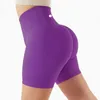 LL femmes Yoga Shorts tenues lu taille haute vêtements de sport exercice sans couture pantalons courts filles en cours d'exécution élastique BDK6363