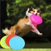 Zacht antislip hond vliegen milieubescherming siliconen speelgoedspel anti-kauwspeeltje huisdier puppy training interactief hulpmiddel