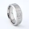 Eheringe Einzigartige Designer 8mm CZ Steine Band Schmuck für Männer und Frauen Hochzeit Jahrestag Mode Geschenk9430254