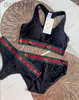 Costumi da bagno da donna 2021 Nuovo stilista costume da bagno da donna Costumi da bagno da donna Strass sexy bikini multicolore di lusso G lettera classica 240307