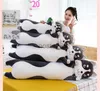 110 cm/90 cm/70 cm husky stor lång kudde plysch djur grå sängkläder fylld hund plyschar barn födelsedagspresent 240307
