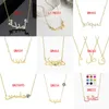 Arabische naam ketting voor vrouwen Aangepaste Iced Out namen kettingen gepersonaliseerde gouden roestvrijstalen hanger Arabische sieraden geschenken 240227