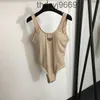 Body Bodysuit damskie kantar stroju kąpielowego modna odznaka projektant strojów kąpielowych Ins Styl Sling One Piece Kathing Suit M2BC