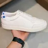 2024 Designer White Platform Sneakers for Womens Mens Vintage Striped Plaid Leather Fashion Ladies Luxury Casual Civersatile Thick Sole Trainers Shoes Big Size46-35