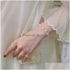 Браслет-цепочка Irregar в стиле барокко с пресноводным жемчугом Регулируемые браслеты Модные украшения для прямой доставки Ювелирные браслеты Dhgqy