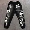 Calças de grife para homens e mulheres casuais sweatpants hip hop calças elásticas roupas dos homens faixa joggers calças moletom